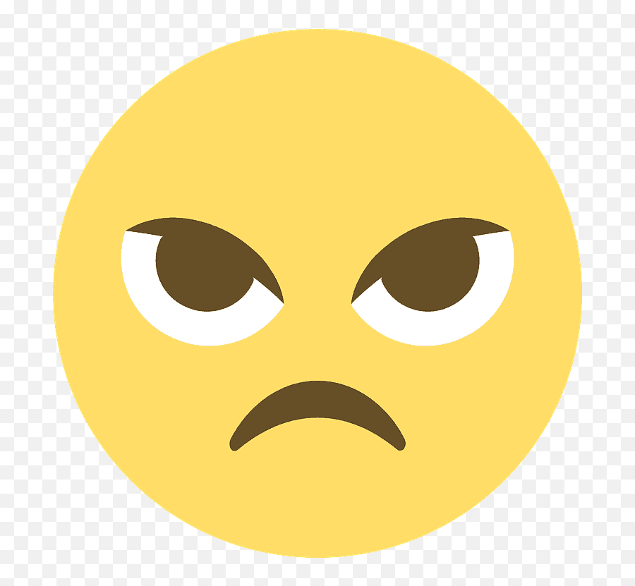 Emoji Angry Png Photo Image Png Play,Confused Emojii Text