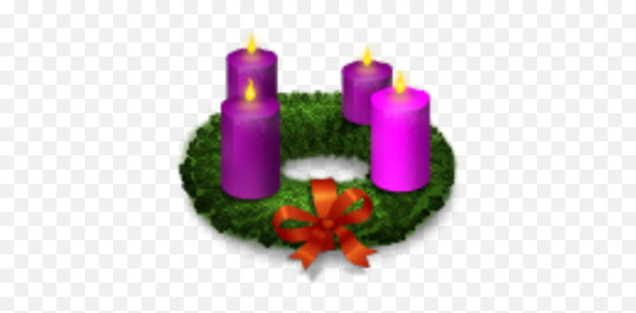 Advent Wreath Psd - Advent Wreath Full Size Png Download Emoji,Candle Emoji Png