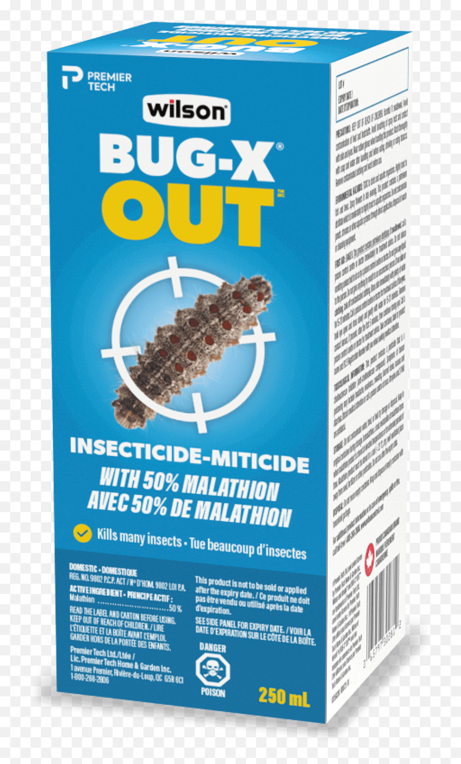 Wilson Bug - X Out Insecticide Miticide With 50 Malathion Emoji,Stickbug Emoji