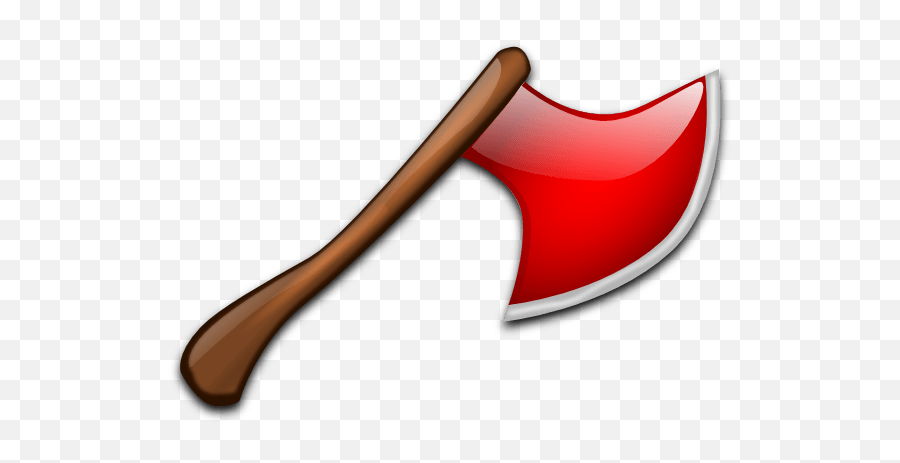 Red Axe Clipart - Clip Art Images Of Axe Emoji,Axe Emoticon