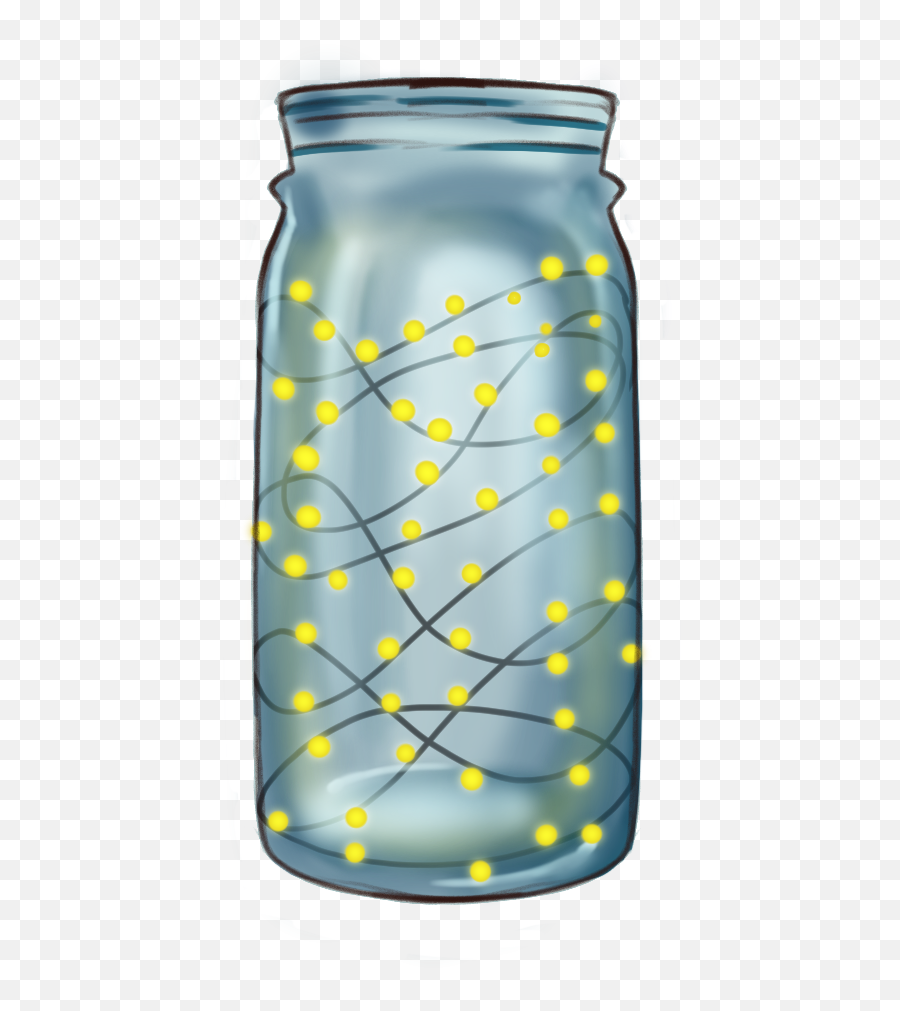 Jar Fairylights Lights Sticker By Stacey4790 - Cylinder Emoji,Mason Jar Emoji