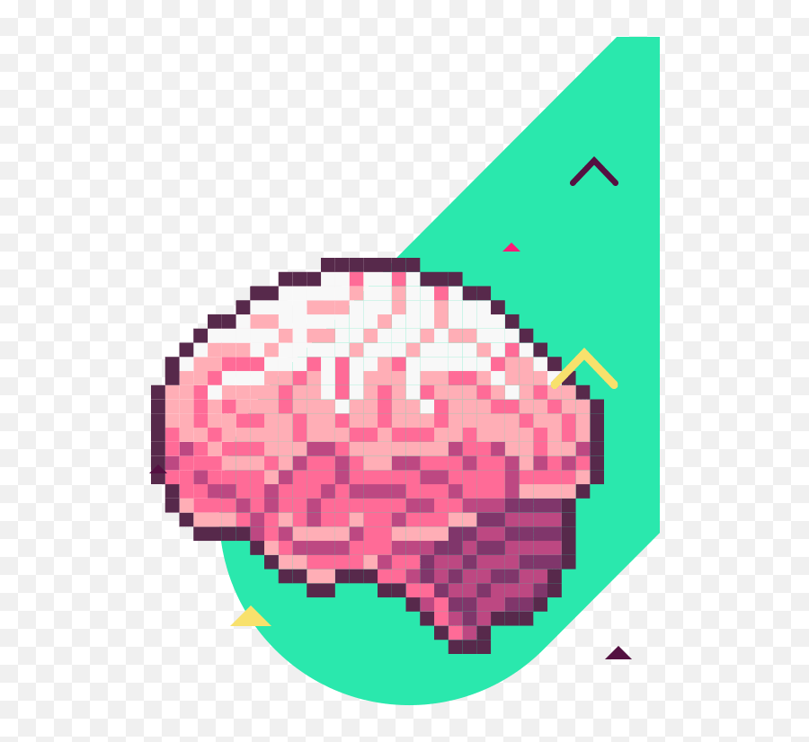 Gamification Reflect Digital - Pixelated Brain Emoji,Level 50 Emoji Quiz