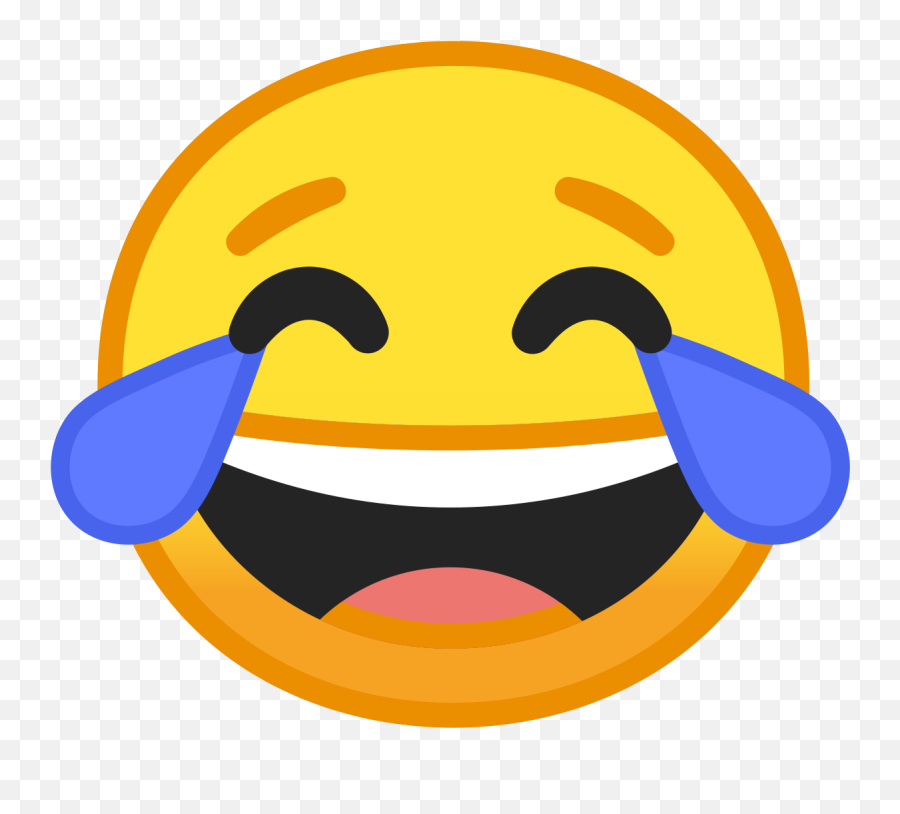 Emoji With A Little Self Reflection - Android Laugh Emoji Png,Anguished Emoji