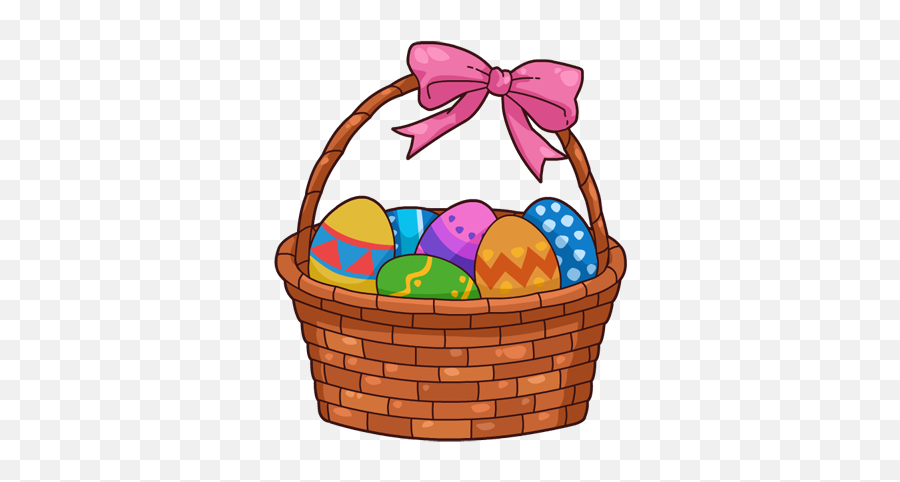 Christian Easter Ideas - Transparent Background Easter Egg Basket Png Emoji,Emoticon Easter Basket