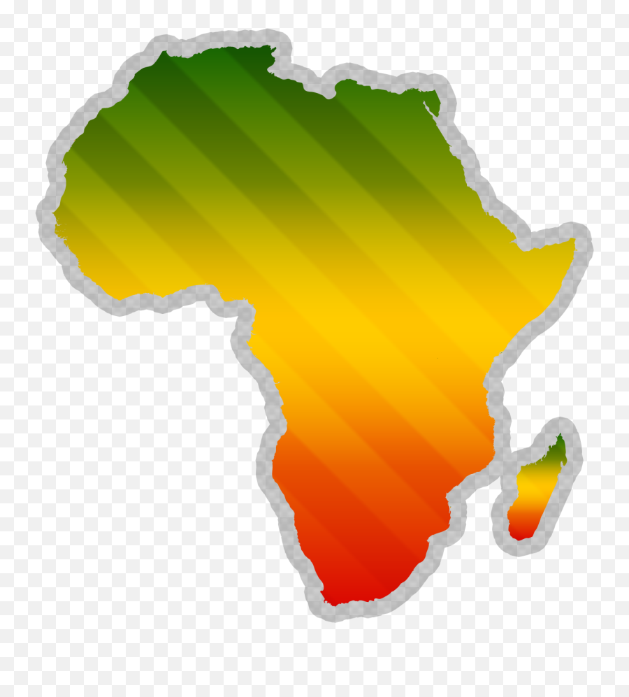 Clip Art - Africa Map Transparent Png Emoji,Africa Continent Map Emoji