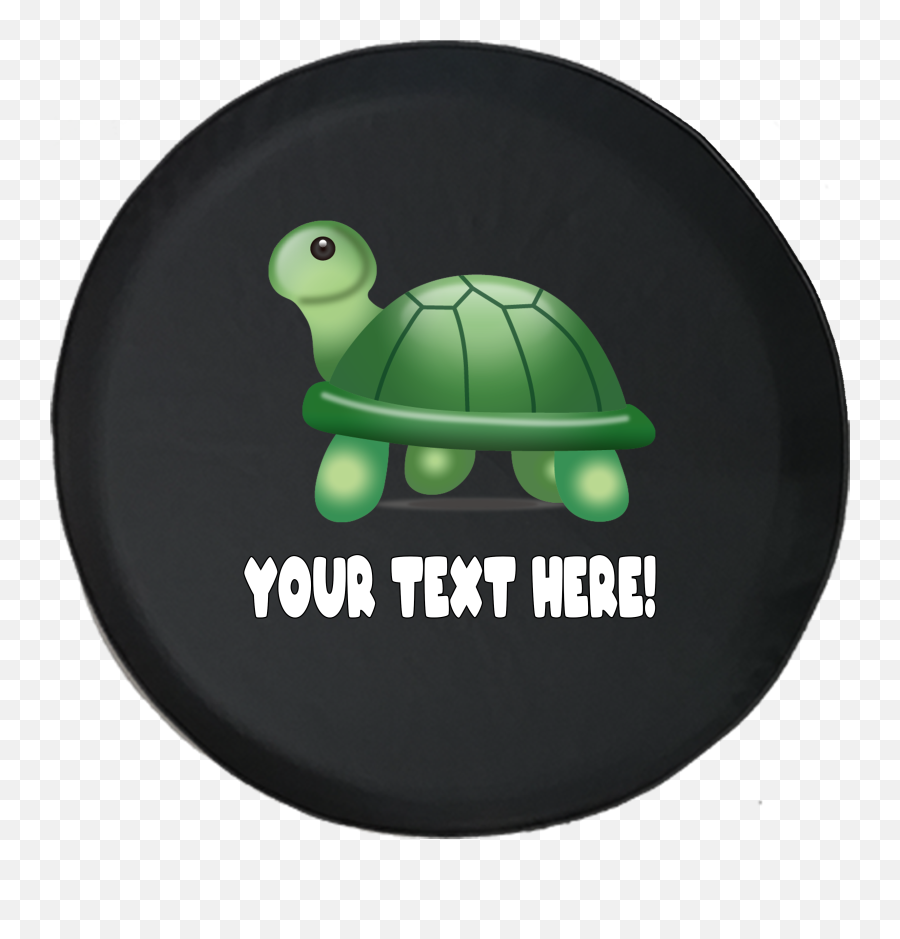 Spare Tire Cover Personalized Cute - Galápagos Tortoise Emoji,Personalized Emoji