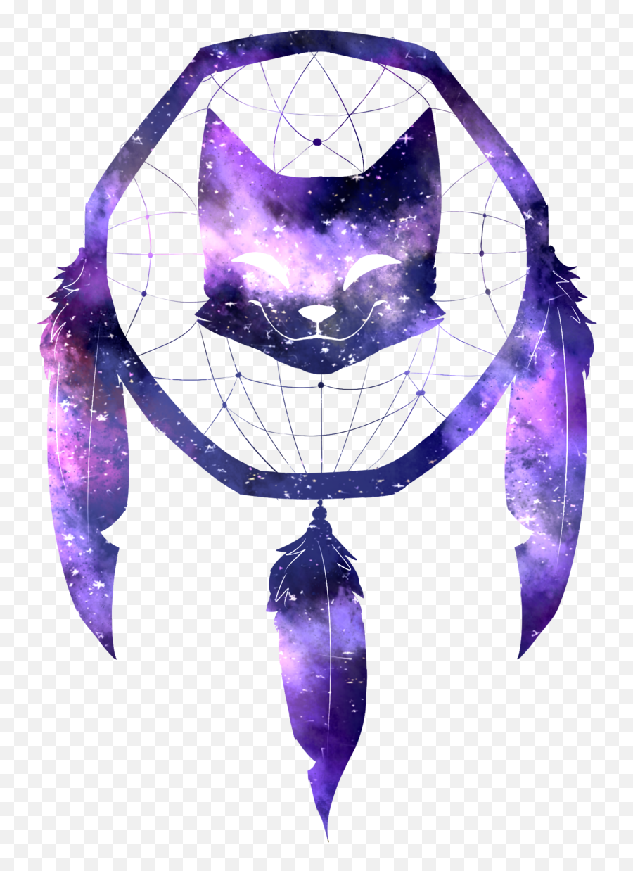 Cats Tumblr Galaxy Heart - Cat Dream Catcher Emoji,Tumblr Galaxy Emojis