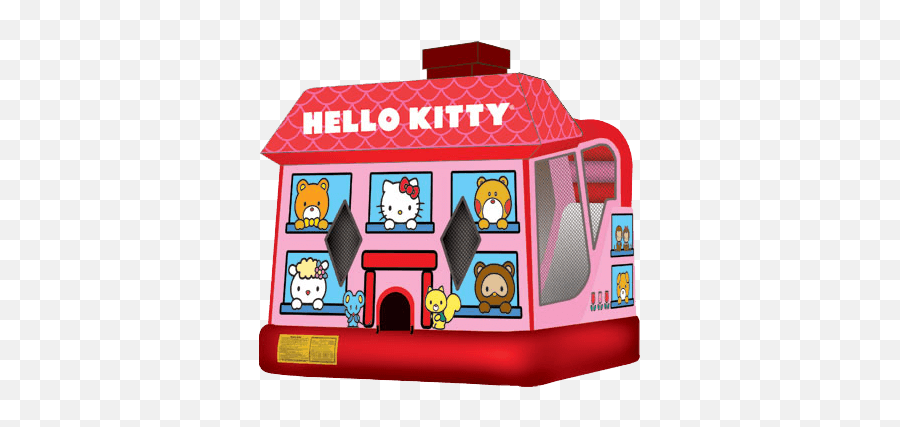 Inflatable Dry Slides New York Clownscom - Hello Kitty Jumper Emoji,Hello Kitty Happy Birthday Emoticon