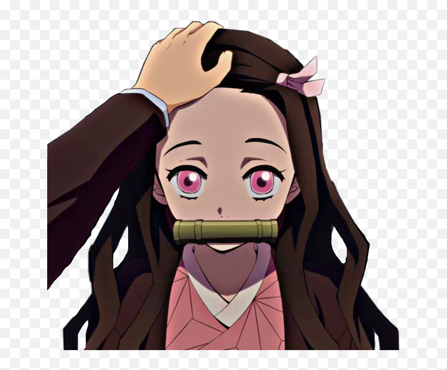 The Most Edited - Nezuko T Pose Gif Emoji,Headpat Emoji