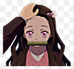 The Most Edited - Nezuko T Pose Gif Emoji,Headpat Emoji