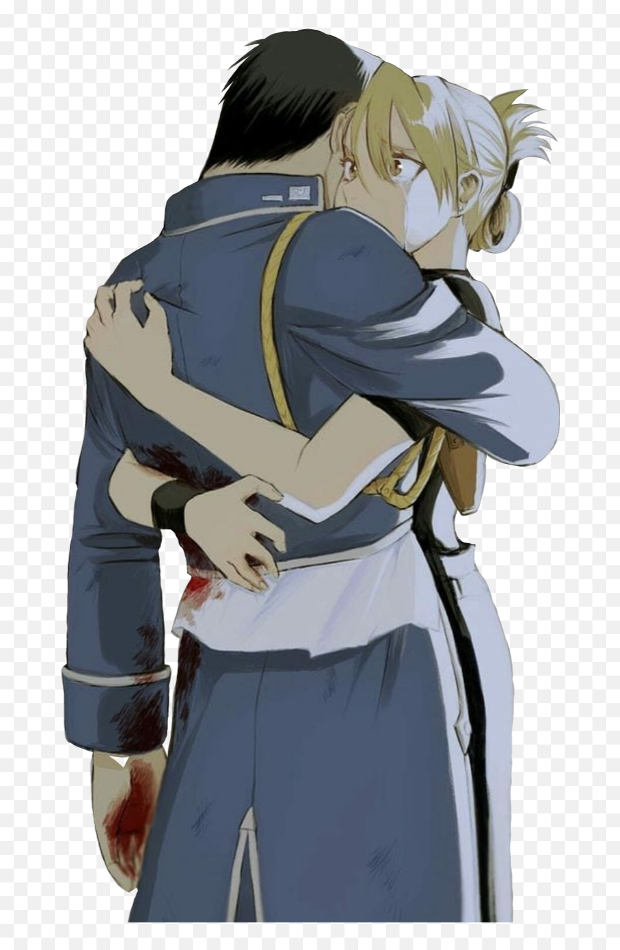 Royai Roy Riza Sticker By Anime Lover - Roy Mustang Et Riza Hawkeye Emoji,Emojis Rizas Png