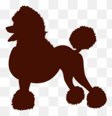 Free Transparent Poodle Png Download - Transparent Poodle Silhouette Emoji,Dog Emojis Poodle