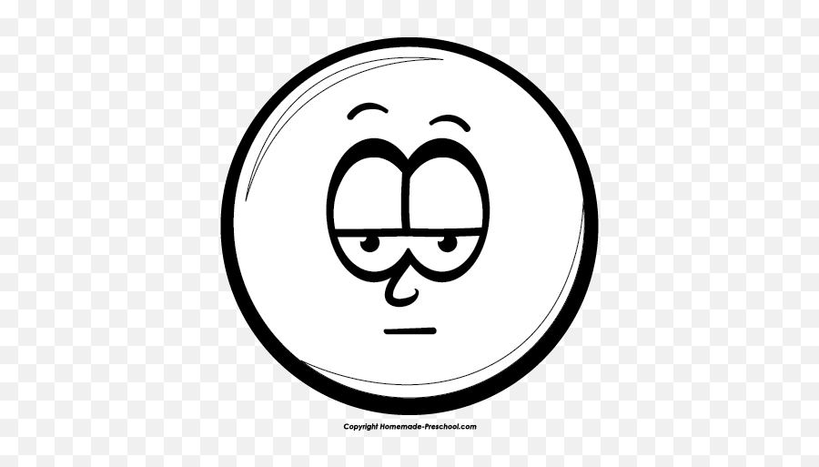 Free Smiley Face Clipart - Dot Emoji,Depressed Face Emoticon
