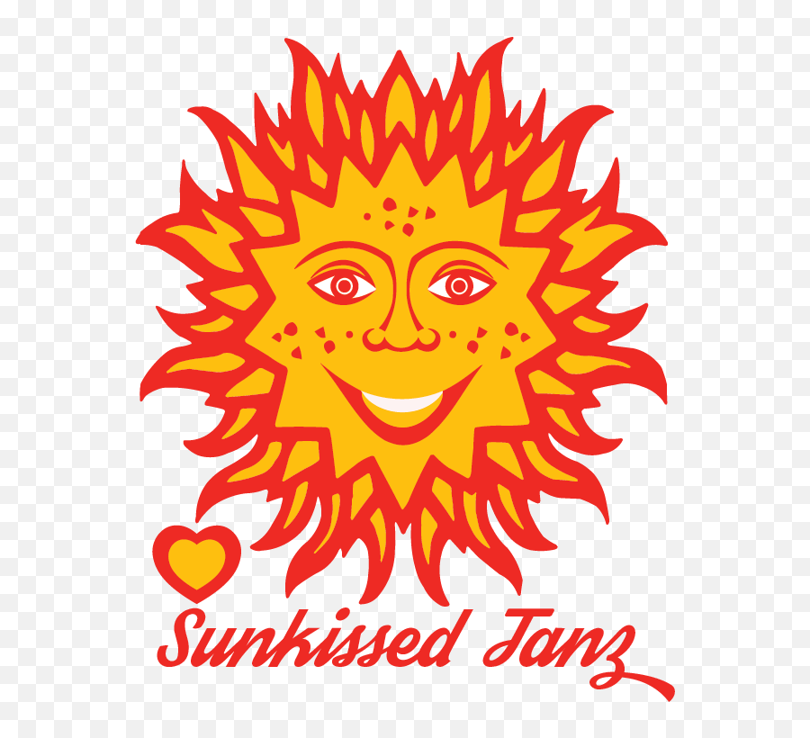 Logo Design For Sunkissed Tanz By Aggaligo Design 7416884 - Triabal Sun Vector Emoji,Blowing Kisses Emoticon Text Facebook
