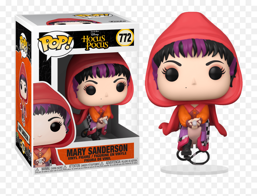 Mary Flying Funko Pop Vinyl Figure - Funko Pop Disney Hocus Pocus Flying Mary Sanderson 772 Emoji,Bride Boy Pop Pop Emoji Pop