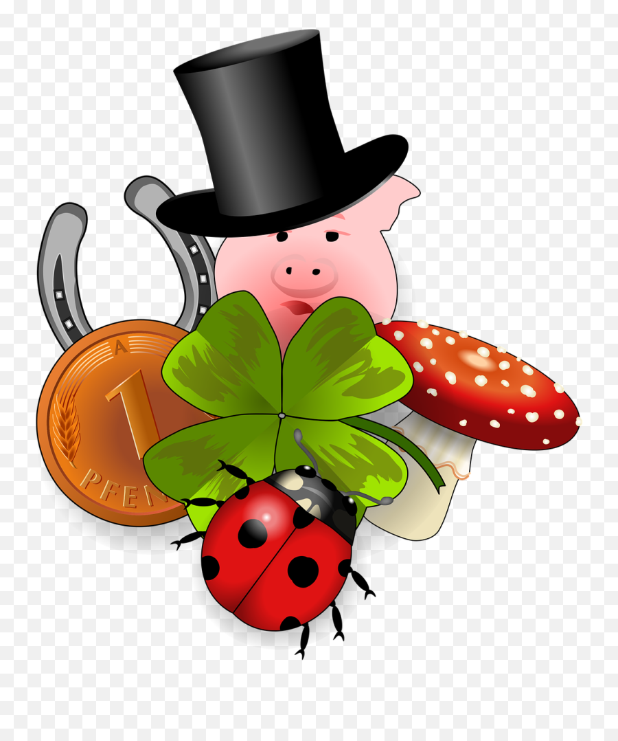 Luck Public Domain Image Search - Freeimg Glückssymbole Silvester Emoji,Leaf Pig Emoji
