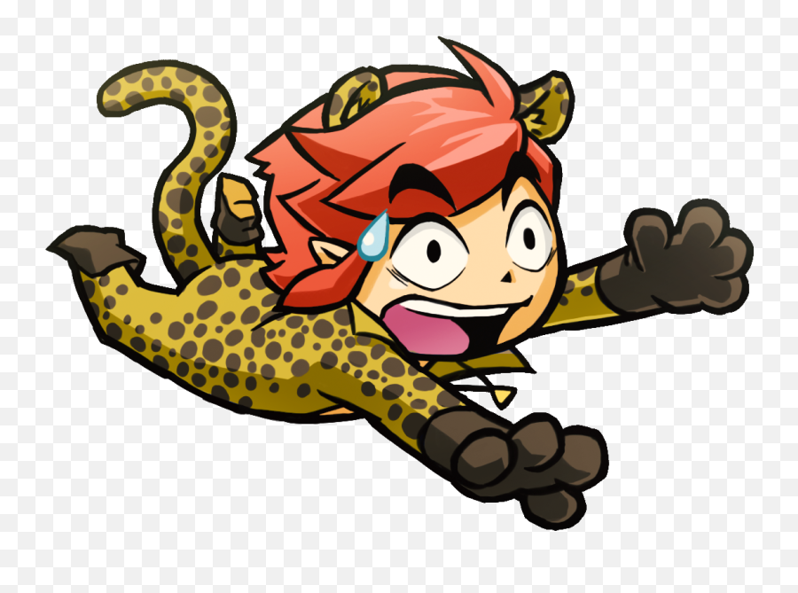 Cheetah Costume - Legend Of Zelda Triforce Heroes Artwork Emoji,Zelda Triforce Heroes Emotion Sprite