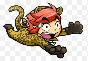 Cheetah Costume - Legend Of Zelda Triforce Heroes Artwork Emoji,Zelda Triforce Heroes Emotion Sprite