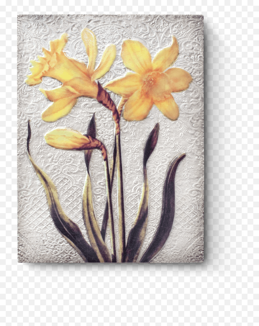 Daffodils T510 - Sid Dickens Daffodil Emoji,Daffodil Pink Emotion