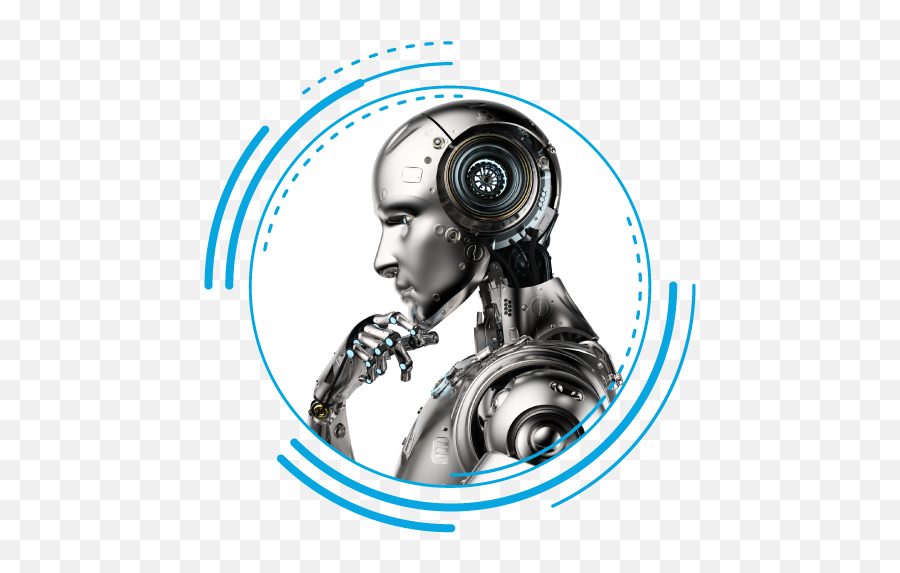 Artificial Intelligence - Robot Thinking Emoji,Receptionist Emojis