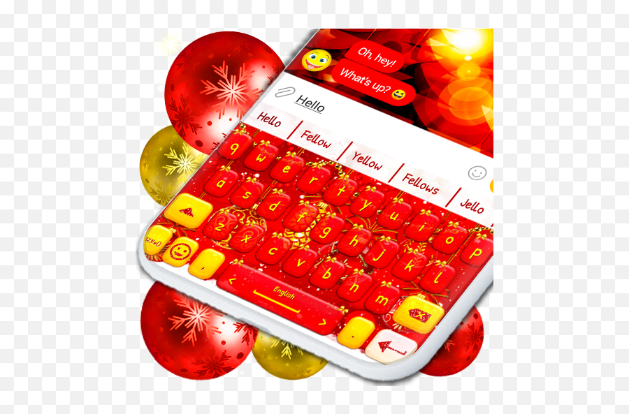 Red Christmas Keyboard X - Office Equipment Emoji,Jello Emoji