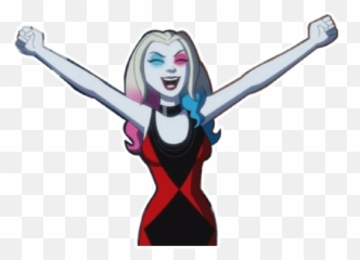 Harley Quinn - Harley Quinn Tv Show Sticker Emoji,The Emojis Harley Quinn Drawings
