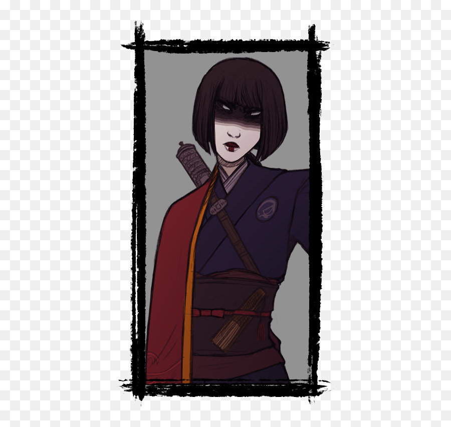 Kuni Daiyu - Fictional Character Emoji,The Crow Character Emotions