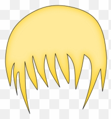 Blonde Emo Hair Dress Drawing Free Image Download - Anime Hair Guys Png Emoji,Decoracion Habitacion Emojis