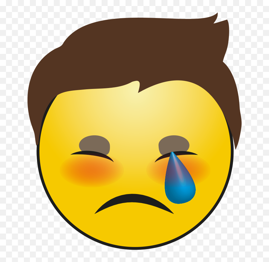 Crying Boy Emoji Png Transparent Images - Yourpngcom,Crying Emoticon Text Art