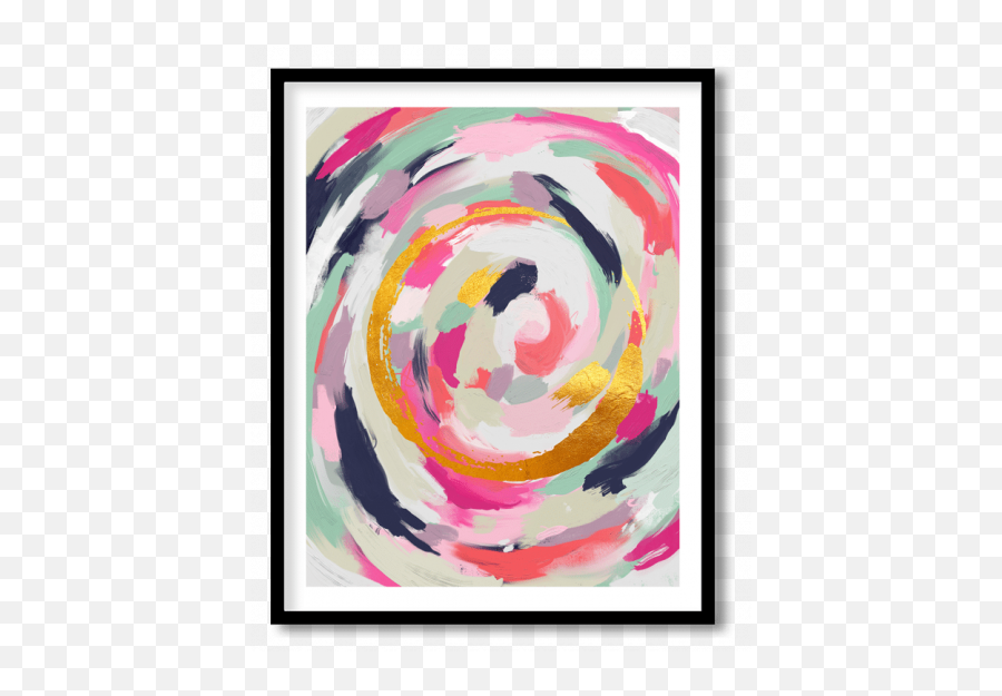 Pink Posters Paintings Framed Wall Art Wall Coverings Emoji,Modern Art Paintings Of Emotions