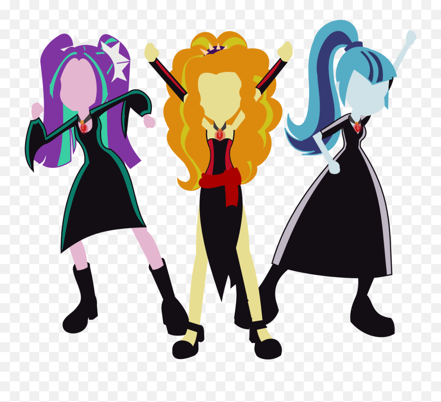 We Are The Dazzlings By That1megaleafan My Little Pony Emoji,Dazzle Emoticon