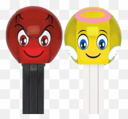 Pezemojis Twin Pack U2013 Gift Box - Happy Emoji,Devilish Emoticon