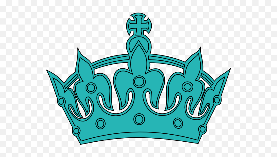 Download Hd Keep Calm Crown Clip Art - Keep Calm Crown Blue Emoji,With A Crown Emotion
