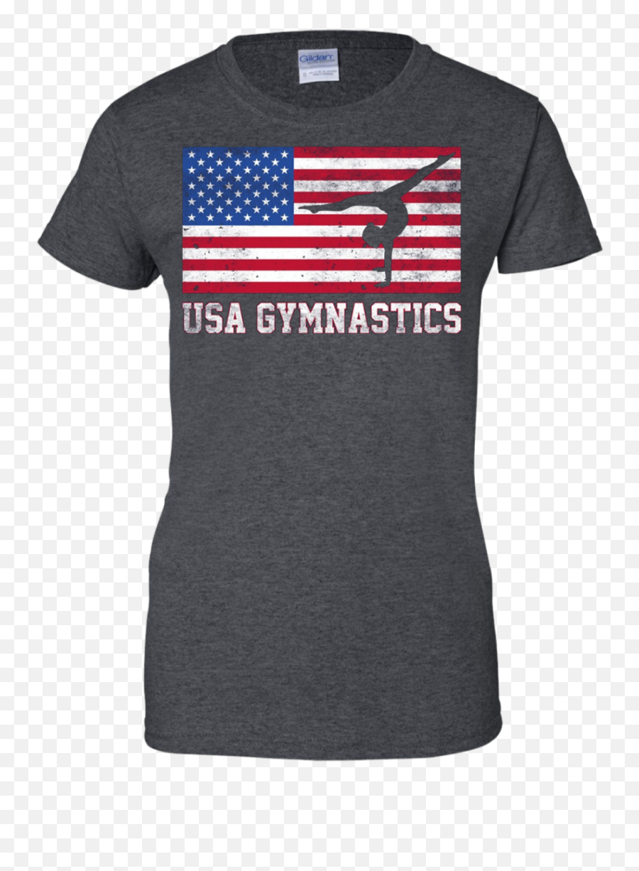 American Flag Usa Gymnastics T - Shirt Team Training 2016 T Emoji,Us Flag Emoji