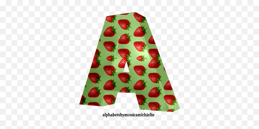 Pin By Pam Harbuck On Alphabet - Strawberry Green Texture Emoji,Dtrawberry Emoji