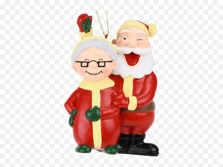 Sweet And Cute Christmas Ornaments Emoji,Mrs Clause Emoji