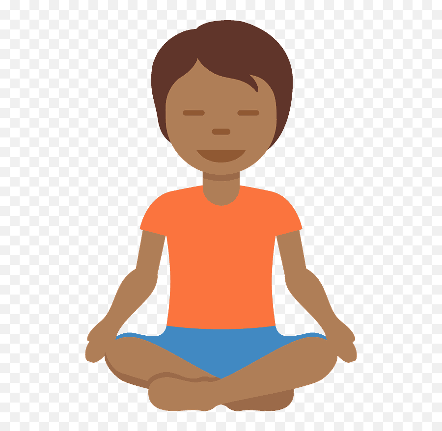 Medium - Lotus Position Emoji,Lotus Position Emoji