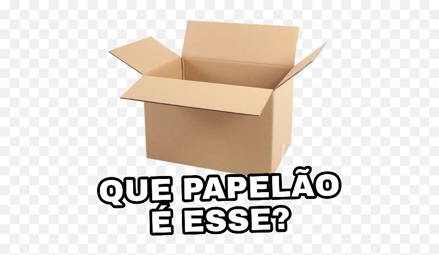 Memes Aleatórios - Cardboard Box Emoji,Packing Emoji