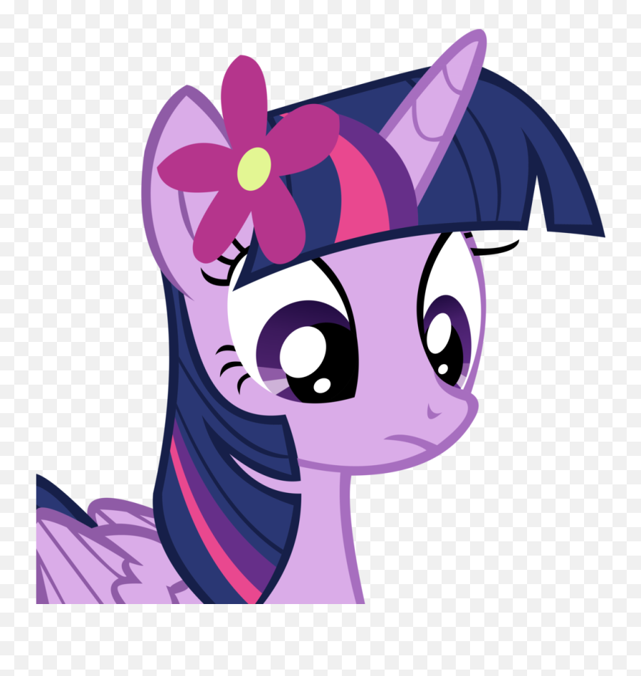 Download Twilight Sparkle Vector - Twilight Sparkle With Princess Twilight Sparkle Flower Emoji,Flower Emoji Vector