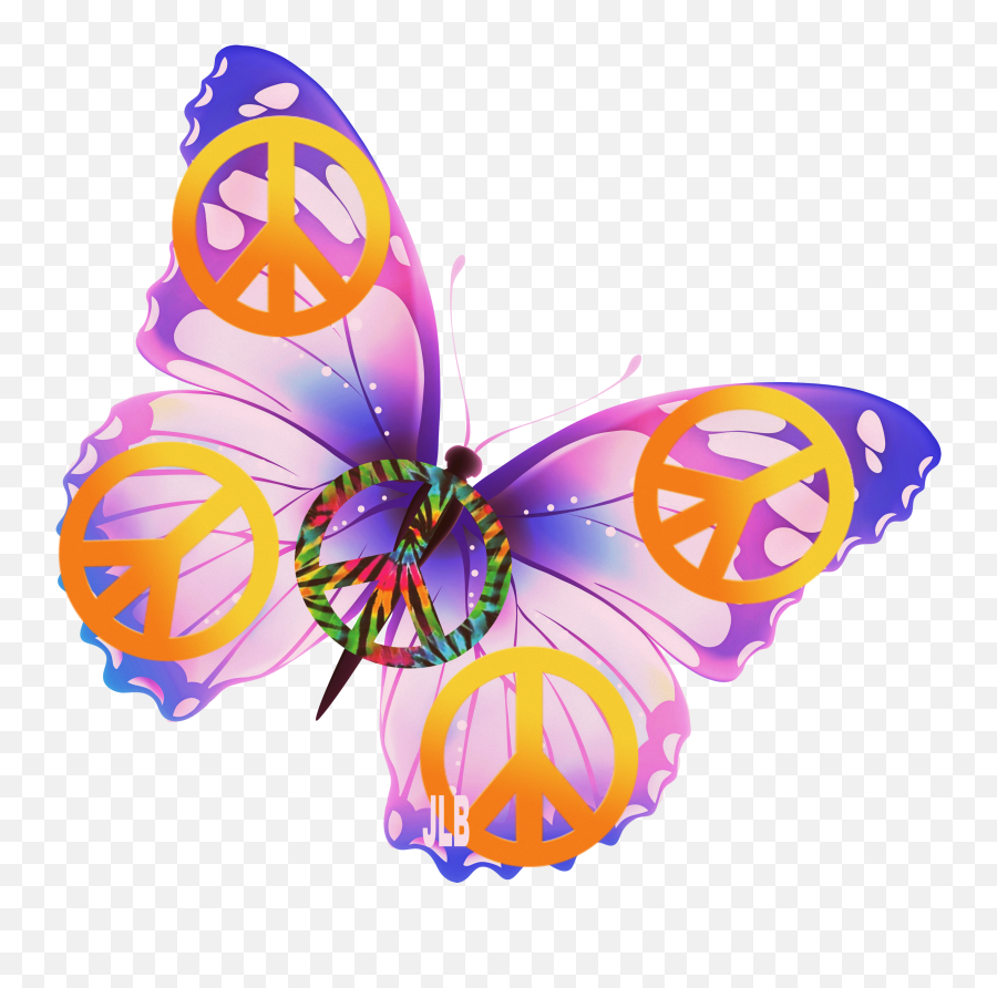 Emoji Clipart Butterfly Emoji - Clipart Butterfly Blue And Purple,Butterfly Emoji Transparent