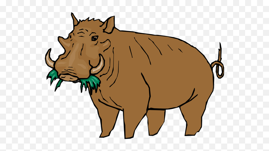 Free A 10 Warthog Silhouette Download - Warthog Clipart Emoji,Warthog Emoji