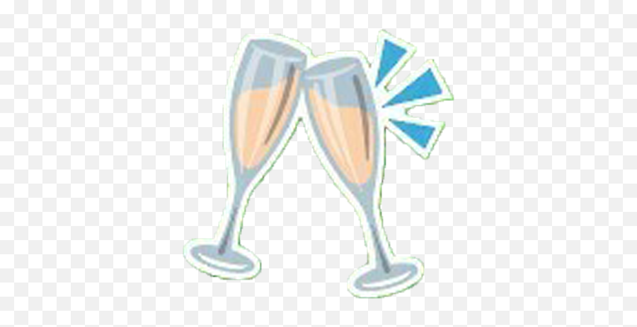Food U0026 Drink Yards With Cards - Champagne Glass Emoji,Champagne Cheers Emoji