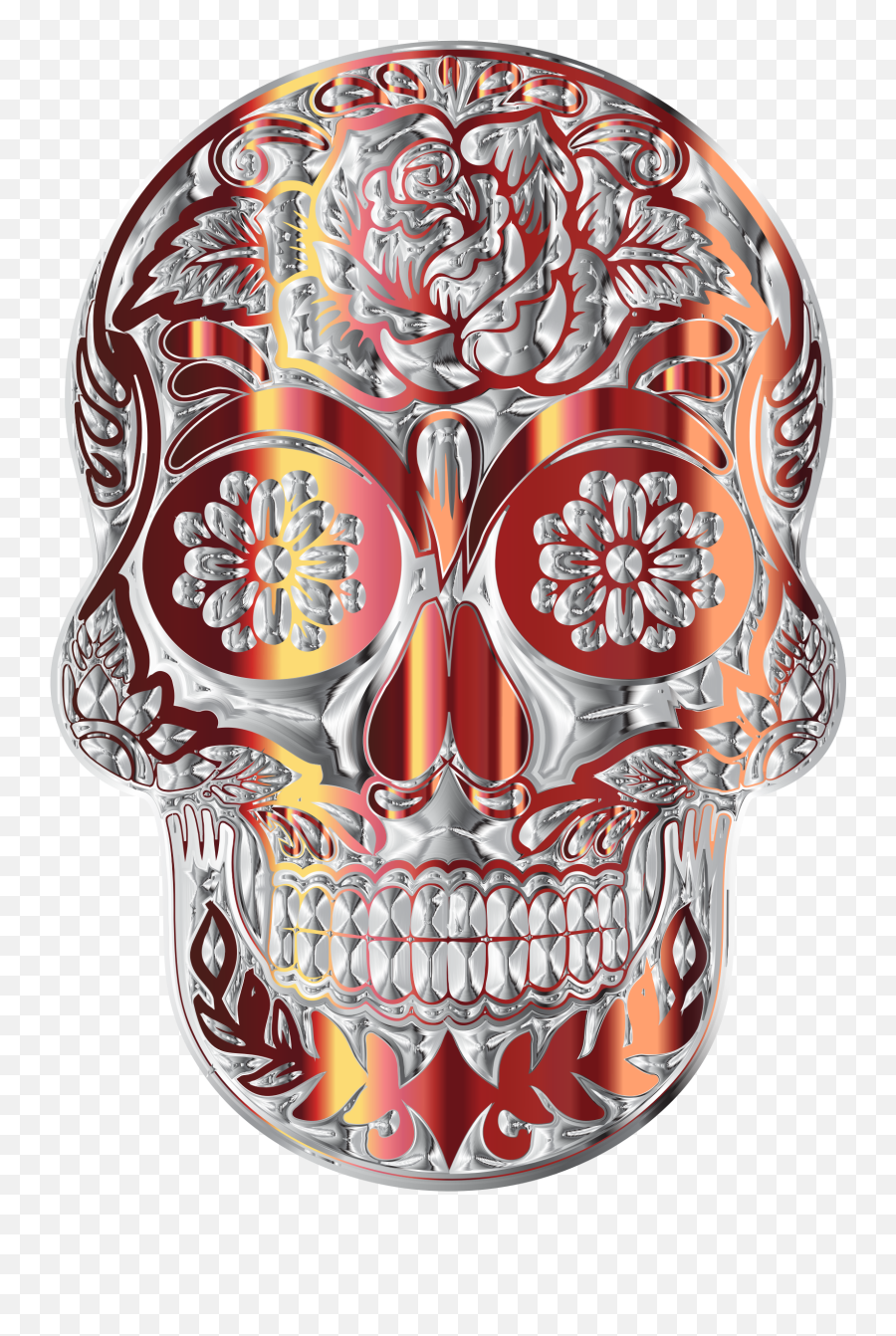 Dead Emoji Png - Floral Design Transparent Cartoon Jingfm Clip Art,Skull Emoji