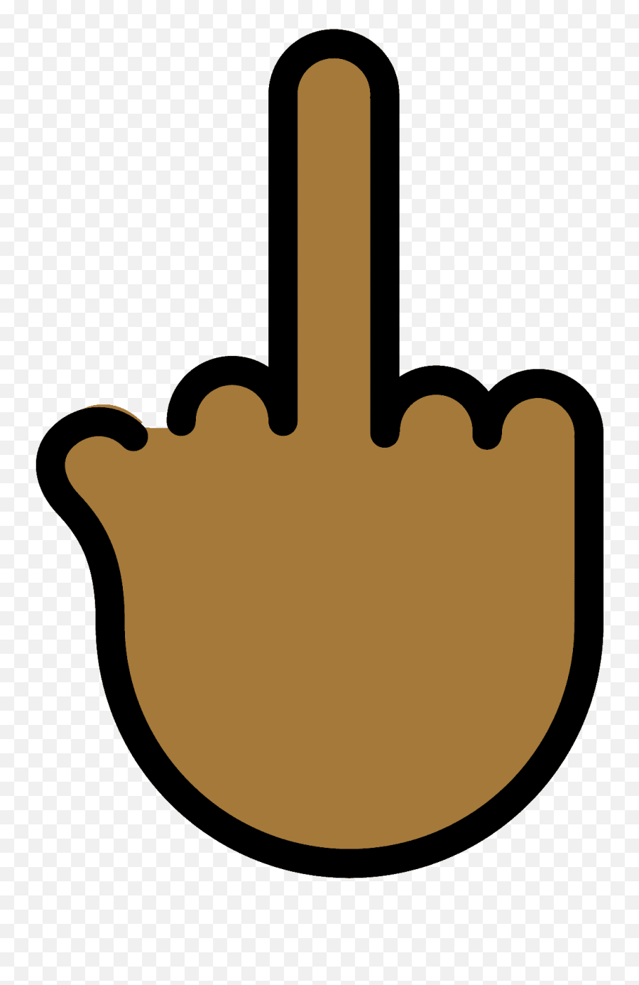 Middle Finger Emoji Clipart,Middl3 Finger Emoji