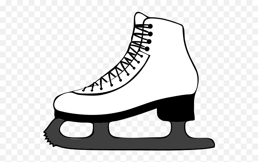 Ice Skate Blade Clip Art - Ice Skate Clipart Emoji,Ice Skating Emoticon