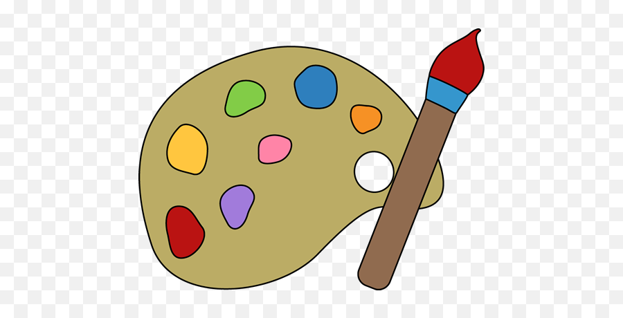 Paint Pallete Clip Art - Art Clip Art No Background Emoji,Pallete Emoji
