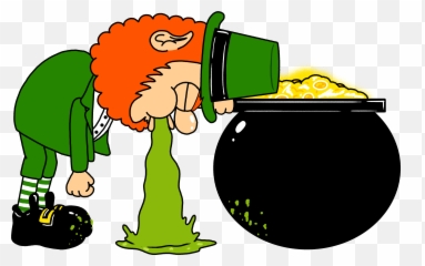 Throw Up Patricks Day Sticker Studios Sticker For Ios - Transparent Saint Patricks Day Gifs Emoji,Throwing Shade Emoji