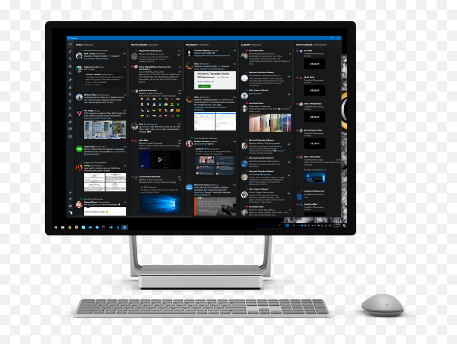 Tweeten A Powerful Twitter Client - Microsoft Surface Studio 2 Emoji,Emoji Para Pc Windows 8