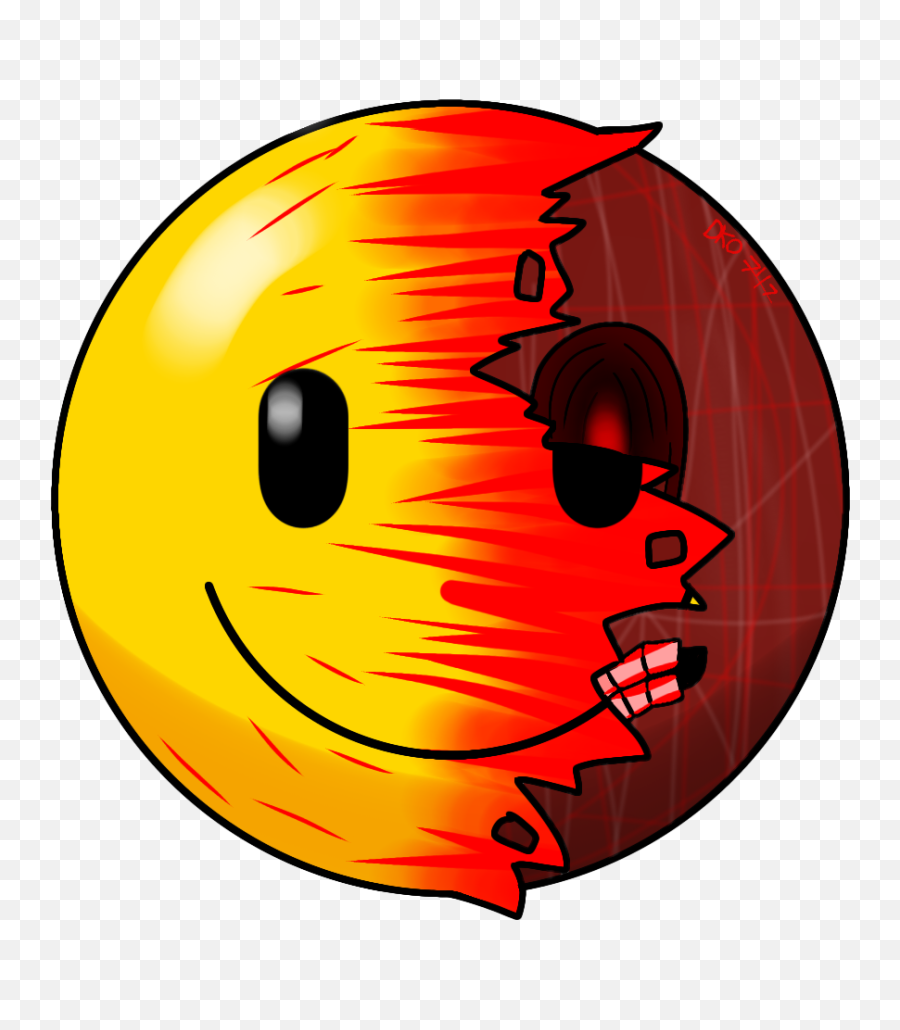 Yellow Smile Ball By Darko747 On Newgrounds - Dot Emoji,Emoticon \_(?)_/