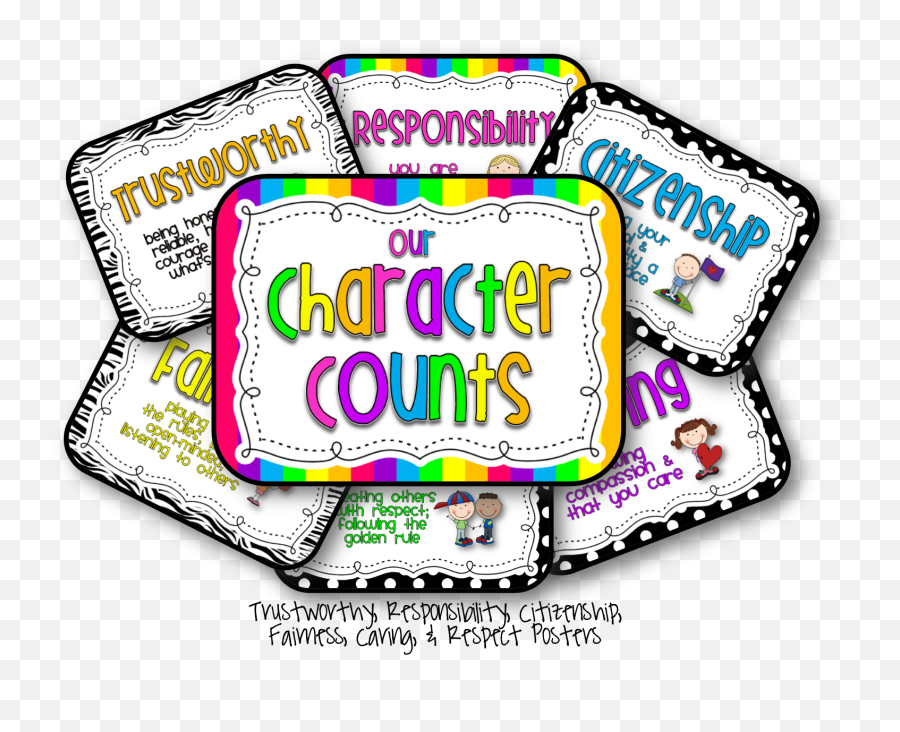 Teaching In Flip Flops - Character Traits Free Clip Art Emoji,Character Emotions Lesson